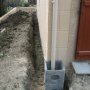 Le regard à l'angle de la terrasse