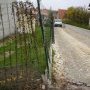 Le poteau qui a morflé...