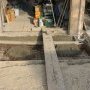 Remplissage de béton