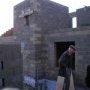 Papi au pied du donjon...