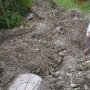 Le trop plein du puisard vers la canalisation existante
