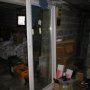 La porte vitrée de la terrasse