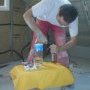 Binouze sur nappe éponge Isover
