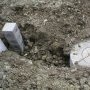 La liason drain - puisard après début de rebouchage