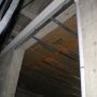 La fourrure d'arrêt du plafond