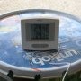 Air extérieur : 24°C, arrivée du puits canadien dans le vide sanitaire : 14°C