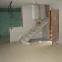 Le bar et l'escalier