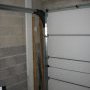 Le conduit qui passe du vide sanitaire aux combles du garage