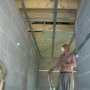 Le plafond du couloir