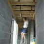 Rails du plafond de l'étage