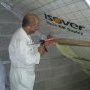 Mastic sur les pannes
