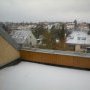 Neige sur la terrasse