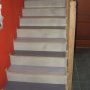 Escalier presque terminé